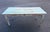 Vintage Coastal Turquoise Rustic Farm Table For Sale In Miami - Image 6 of 9