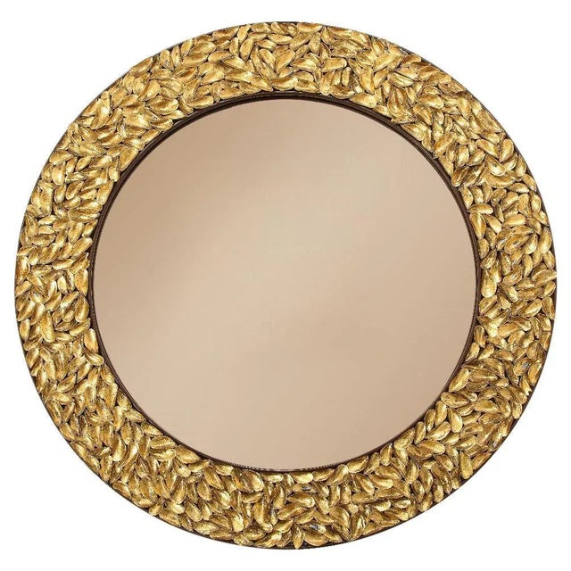Thomas Boog French Gilded Mussel Shell Mirror For Sale - Image 13 of 13