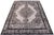 Textile Retro Persian Gray/Ivory Wool Rug - 9'5'' X 11'11'' For Sale - Image 7 of 10