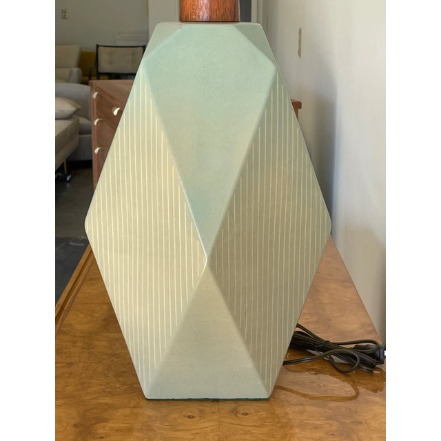 Gordon & Jane Martz 1990s Geometric Table Lamp by Jane and Gordon Martz For Sale - Image 4 of 12