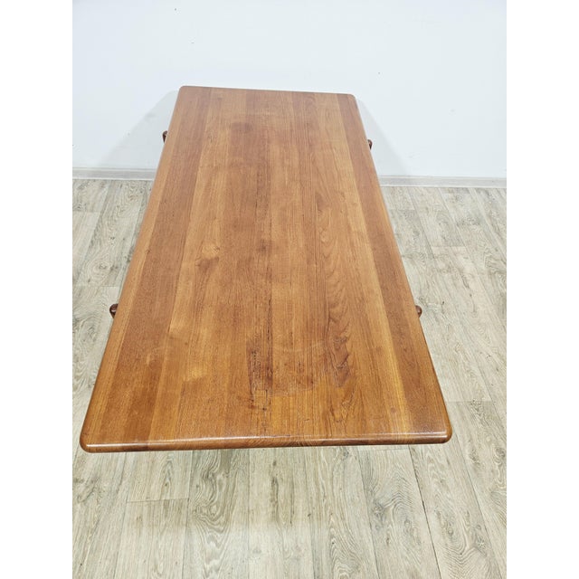 Vintage Danish Teak Coffee Table, 1970s For Sale - Image 12 of 18