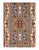 Indo Serapi design rug. Handmade Hand-knotted in fine lambswool. Lamb's Wool on a Cotton Foundation Vegetable Dyed Hand-...