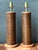 Vintage Pencil Reed Cylinder Lamps - A Pair For Sale - Image 12 of 12