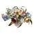 Vintage Italian Tole Flowers / Floral Bouquet Arrangement Sculpture in Pot, Made in Italy For Sale - Image 10 of 10