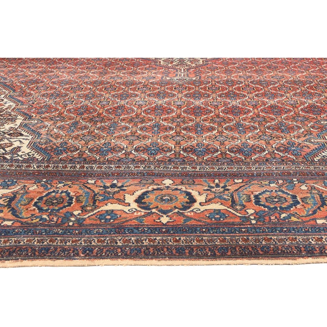 Late 19th Century Persian Bibikabad Rug, 12'11 X 20'00 For Sale - Image 4 of 9