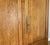 Vintage Louis XVI French Three Door Oak Carved Armoire For Sale - Image 11 of 13