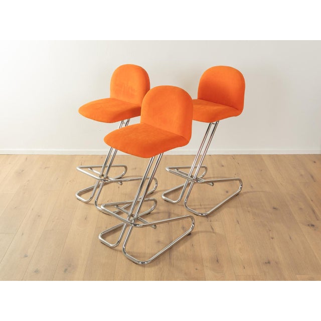Space Age Bar Stools, 1970s, Set of 3 For Sale - Image 10 of 10