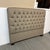 Queen Size California Sofa Custom Tufted Leatherette Headboard For Sale In San Francisco - Image 6 of 12