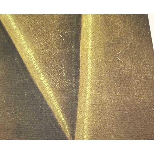 Paper Domenico Gnoli, Green Bed Cover, Print For Sale - Image 7 of 12