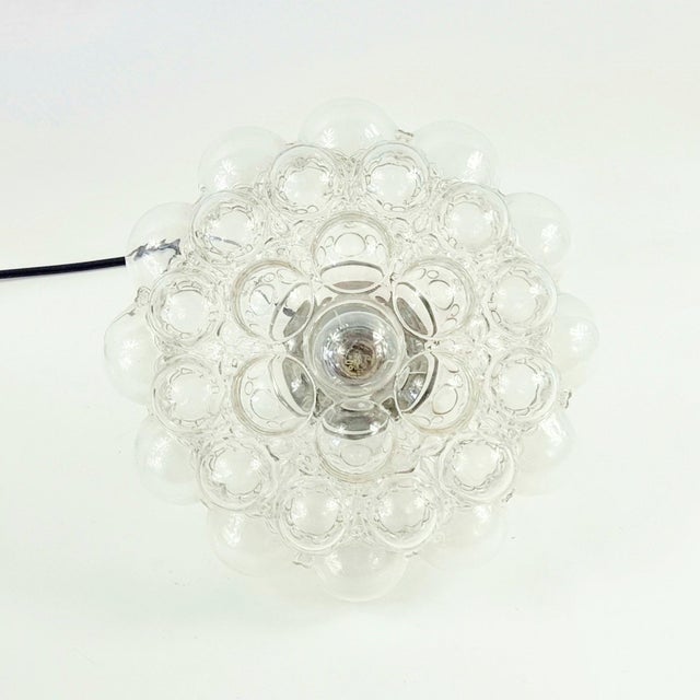 Large Mid-Century Bubble Glass Pendant Light by Helena Tynell for Limburg, Germany, 1960s/1970s For Sale - Image 6 of 9