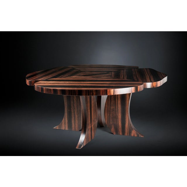 Matt Ebony Wood Andy Table by Patrizia Guiotto for VGnewtrend For Sale - Image 4 of 4