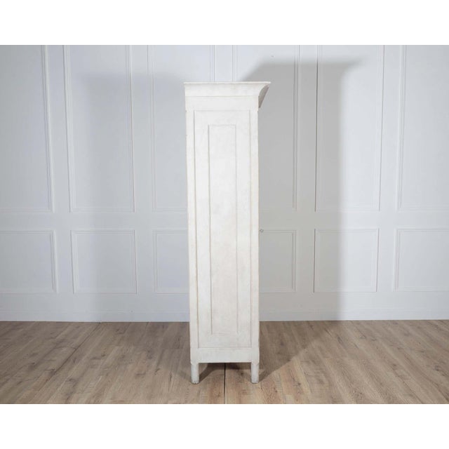 Swedish Painted Linen Closet with Shelves, Circa 1890 For Sale In Atlanta - Image 6 of 11