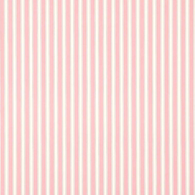 Sanderson New Tiger Stripe Wallpaper in Rose/ Ivory For Sale