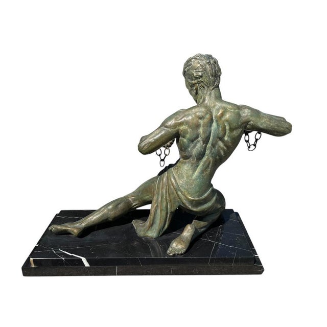 Jean De Roncourt, Liberty Breaking Her Chains, 1920s, Babbitt For Sale - Image 3 of 10