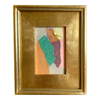 "Squash Mash" 2025 Framed Mini Painting by Jessalin Beutler For Sale