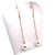 Akoya Pearl Earrings 14 Karat Yellow Gold Certified For Sale - Image 9 of 18