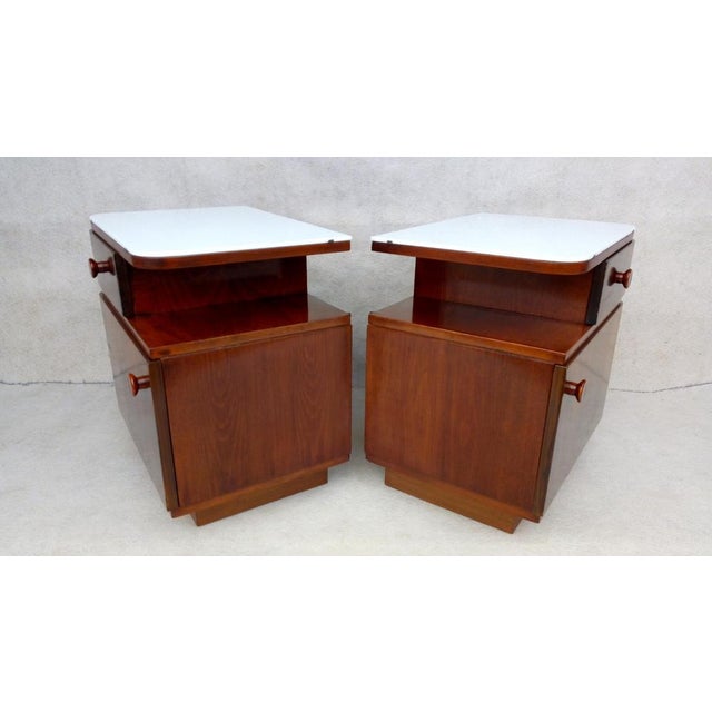 Bedside Tables from Orel, 1961, Set of 2 For Sale - Image 6 of 18