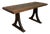 Industrial Rustic Chestnut Table, 1900s For Sale