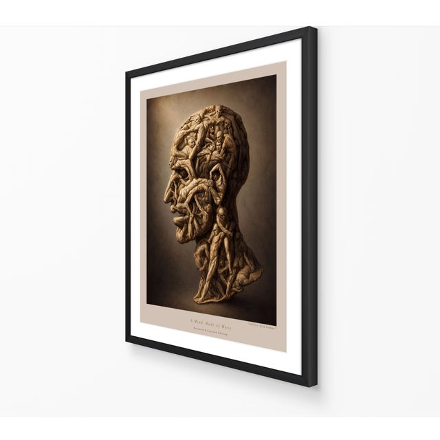 Coffee Atelier Aria Lumae Filippo Balbi 1854 Testa Anatomica Human Figure Composite Gallery Board Print For Sale - Image 8 of 15