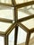 Metal Octagon Leaded Glass Ceiling Light Shade For Sale - Image 7 of 7