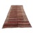 Striped Pattern Handwoven Darzi Kilim Rug - 4'5" X 11'10" For Sale
