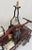 19th C Antique Iron & Wood Fire Engine Large Model or Sculpture: An antique fire engine model or sculpture, crafted from...