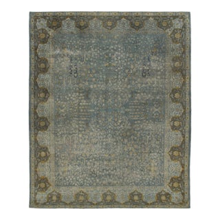 Oversized Antique 20th Century Indo-Persian Rug With Floral Vinery - Rug & Kilim For Sale