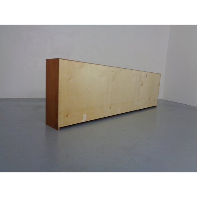Brown Large Freestanding Teak Bookcase, Denmark, 1960s For Sale - Image 8 of 15