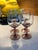 Contemporary 1970s Fostoria Corsage Plum Wine Goblets, Set of Four For Sale - Image 3 of 5