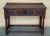 Late 19th Century Spanish Country Walnut Sofa Table or Console Table with Carved Drawers, 1890s For Sale - Image 5 of 17