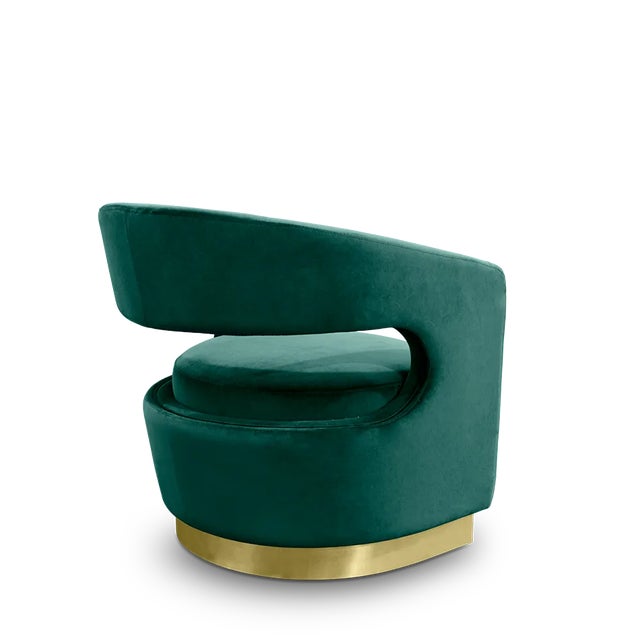 Mid-Century Modern Ellen Armchair by Essential Home For Sale - Image 3 of 5