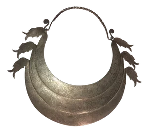Chinese Silver Ceremonial Artifact With Fish Motif