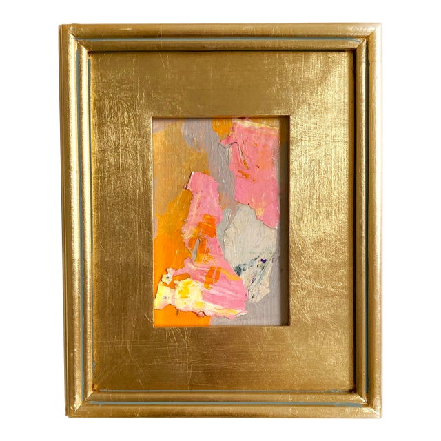 "Scone With Peach Jam" 2025 Mini Painting by Jessalin Beutler For Sale