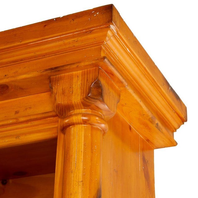 Rustic Rustic Knotty Pine Hutch/Bookcase For Sale - Image 3 of 13