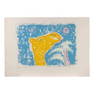 Lillo Bartoloni, The Camel, Lithograph, 1980s For Sale
