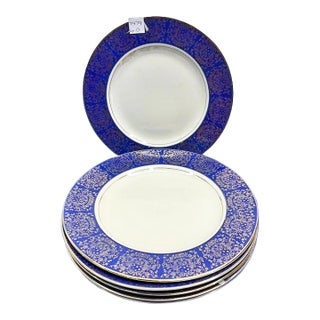 1910s Homer McLaughlin Dinner Plates - Set of 6 For Sale