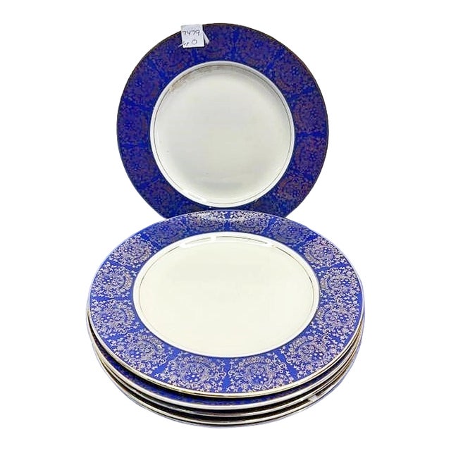 1910s Homer McLaughlin Dinner Plates - Set of 6 For Sale