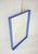 Mid-Century Modern Crystal Art Glass Blue Wall Mirror, Italy, 1960s For Sale - Image 14 of 16