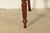Baker Furniture Style English Regency Carved Mahogany Dining Chairs, Set of Four For Sale - Image 9 of 12