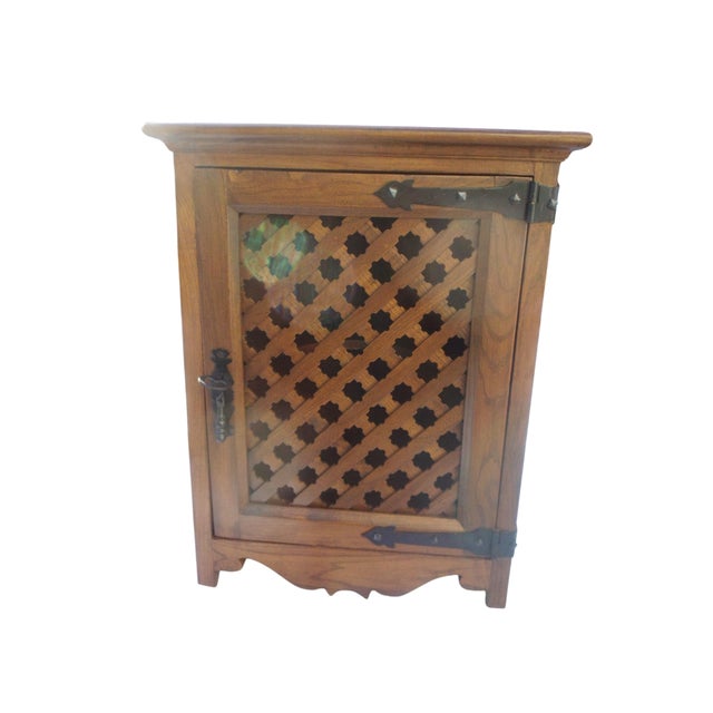 Corner Cabinet in Wood, 1960s For Sale - Image 14 of 14