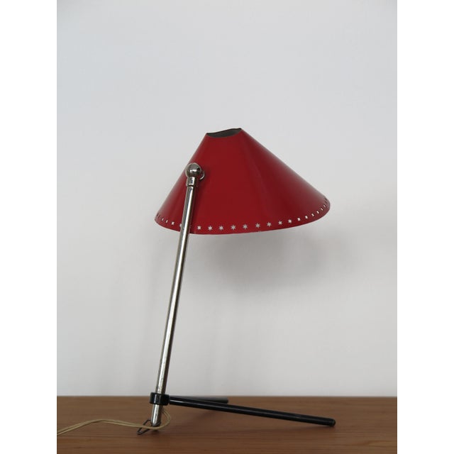 Mid-Century Modern Pinocchio Model Table or Wall Lamp by H.J. Busquet for Hala Zeist, Netherlands, 1950s For Sale - Image 3 of 12