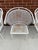 1960s Set of 4 Attributed Woodard Salterini MCM Barrel Back Patio Dining Chairs For Sale In Chicago - Image 6 of 11