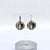 18k White Gold With Natural Round Vivid Fancy Yellow Diamond Drop Earrings, Pair For Sale - Image 11 of 11