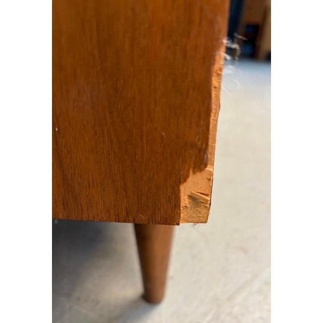 Mid 20th Century Modern Gentleman's Chest Highboy by Young Mfg. Attributed For Sale - Image 14 of 16