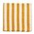 Contemporary Deborah Rhodes Washed Fringe Awning Stripe Napkins, Mustard, Set of 4 For Sale - Image 3 of 3