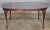 Stickley Oval Solid Mahogany Dining Table Queen Anne Style Table features an oval Mahogany table top resting on four...