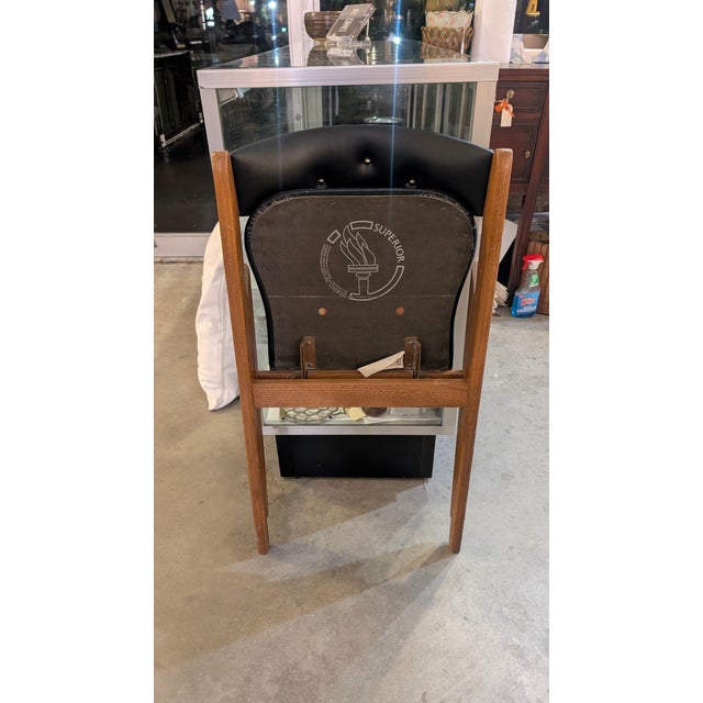 Mid-Century Modern Vintage Stakmore Mid Century Modern Folding Dining Chairs For Sale - Image 3 of 13