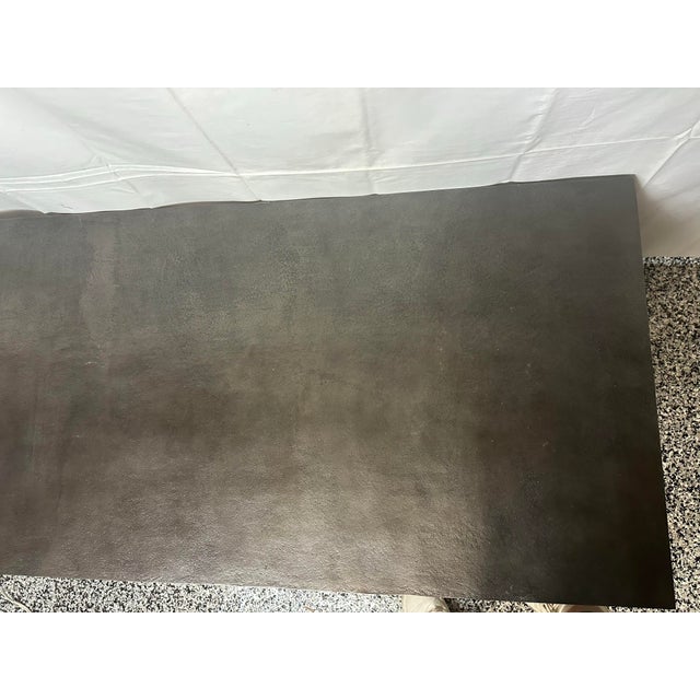 Bernhardt Bernhardt Eaton Cast Aluminum Coffee Table For Sale - Image 4 of 8