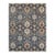 8x10 Black Hand-Knotted Wool Linked Medallions Classic Traditional Carpet Rug For Sale