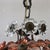 Metal Early 20th Century Pendant Lamp in Iron and Glass For Sale - Image 7 of 11